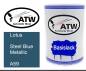 Preview: Lotus, Steel Blue Metallic, A59: 500ml Lackdose, von ATW Autoteile West.